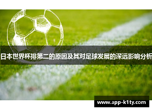 日本世界杯排第二的原因及其对足球发展的深远影响分析